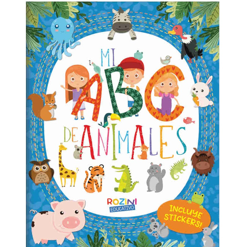 Mi ABC de animales. Incluye stickers Mi ABC de animales. Incluye stickers